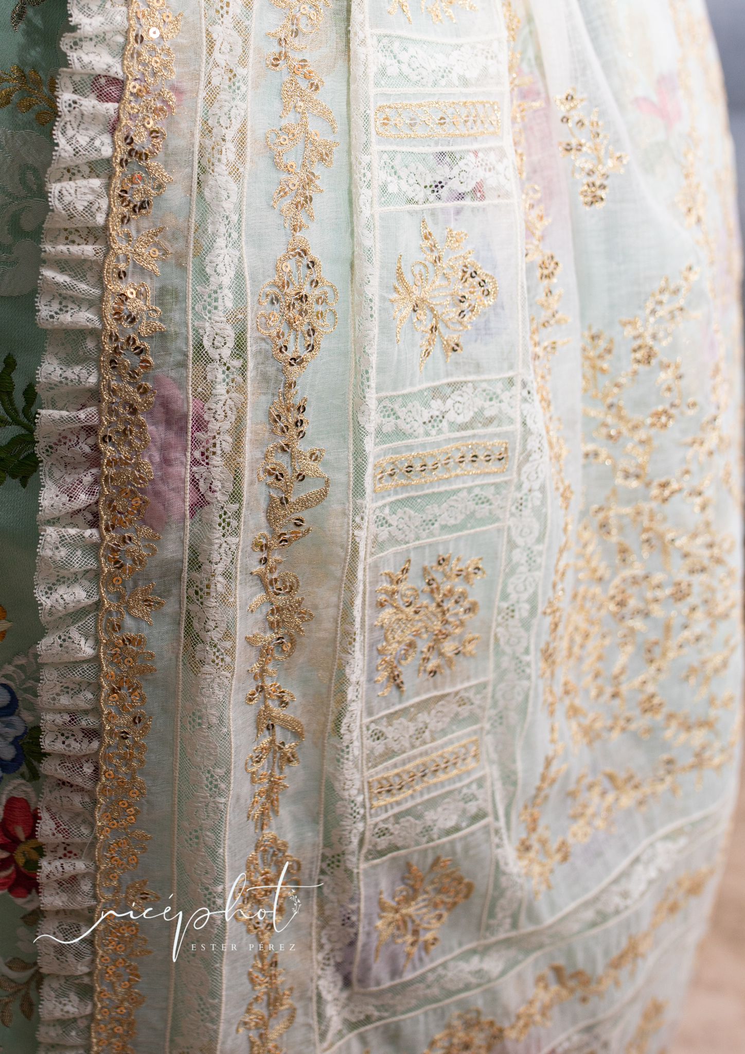 manteletas de fallera Artesanía Viana 