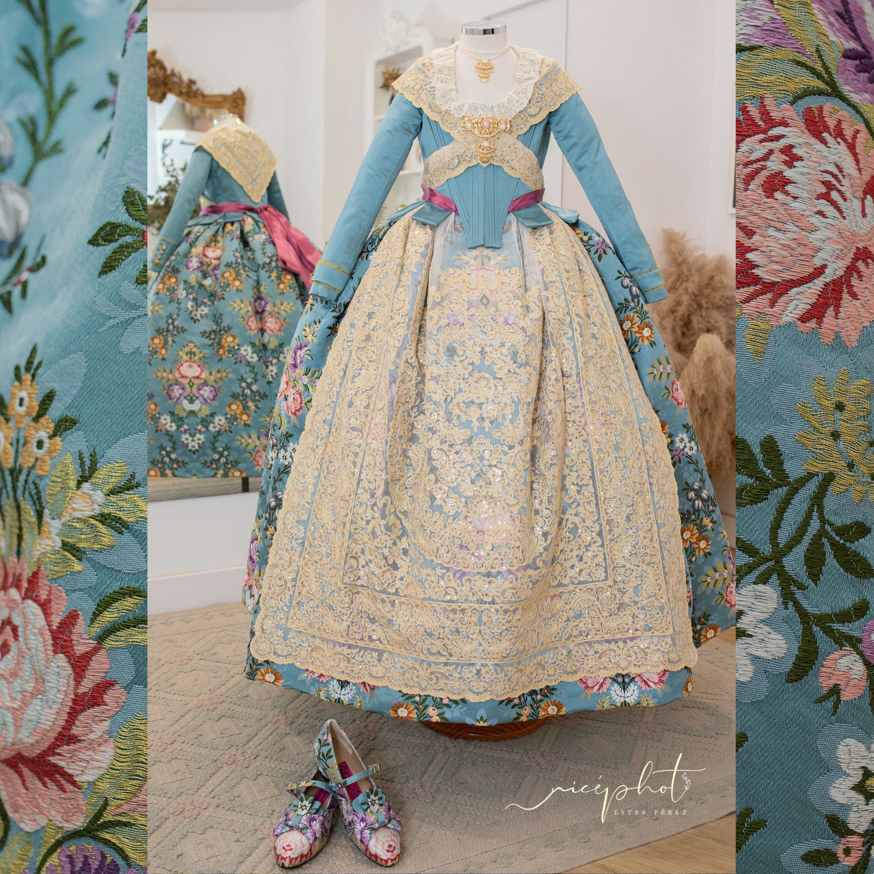 Artesanía Viana Manteletas de fallera