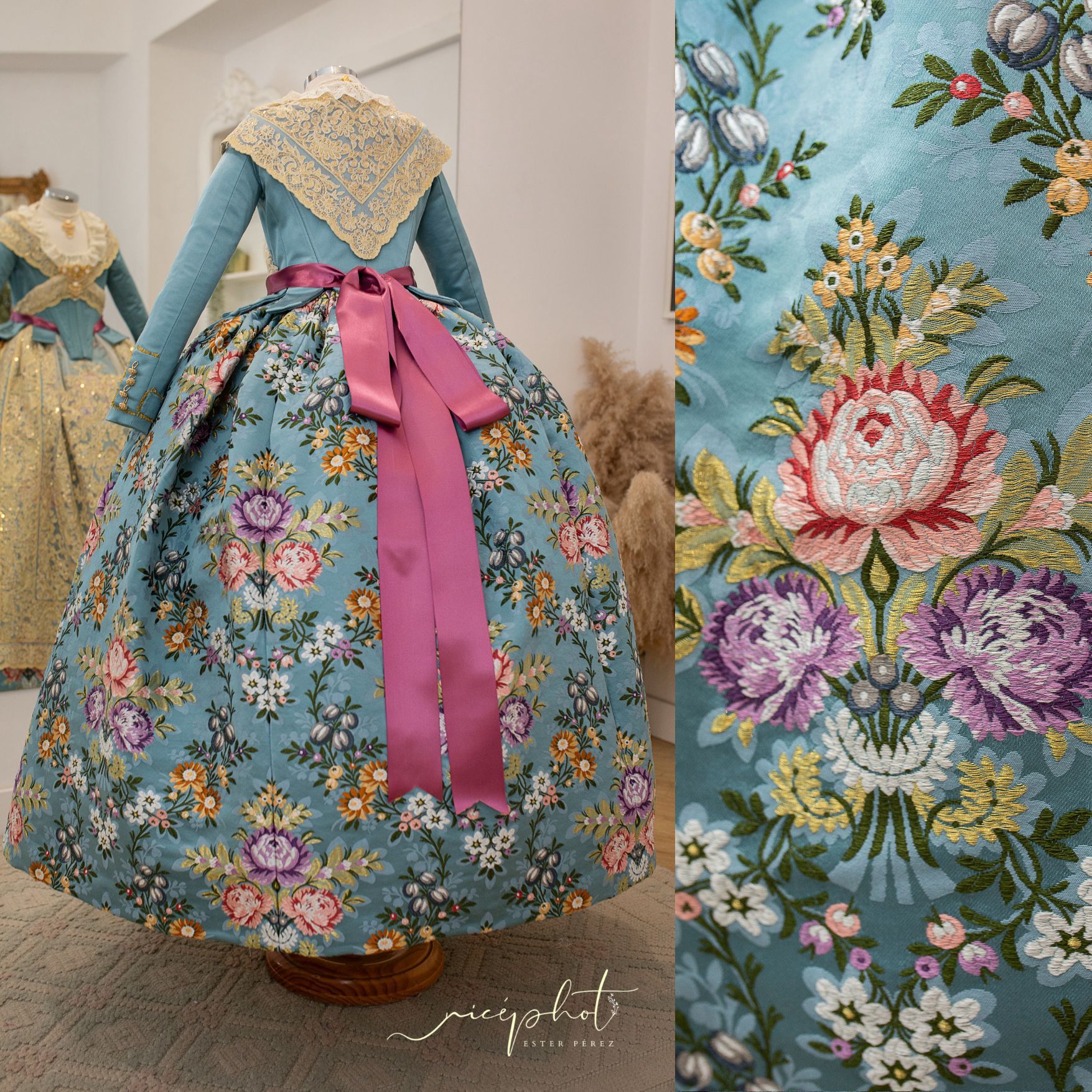 Artesanía Viana Manteletas de fallera