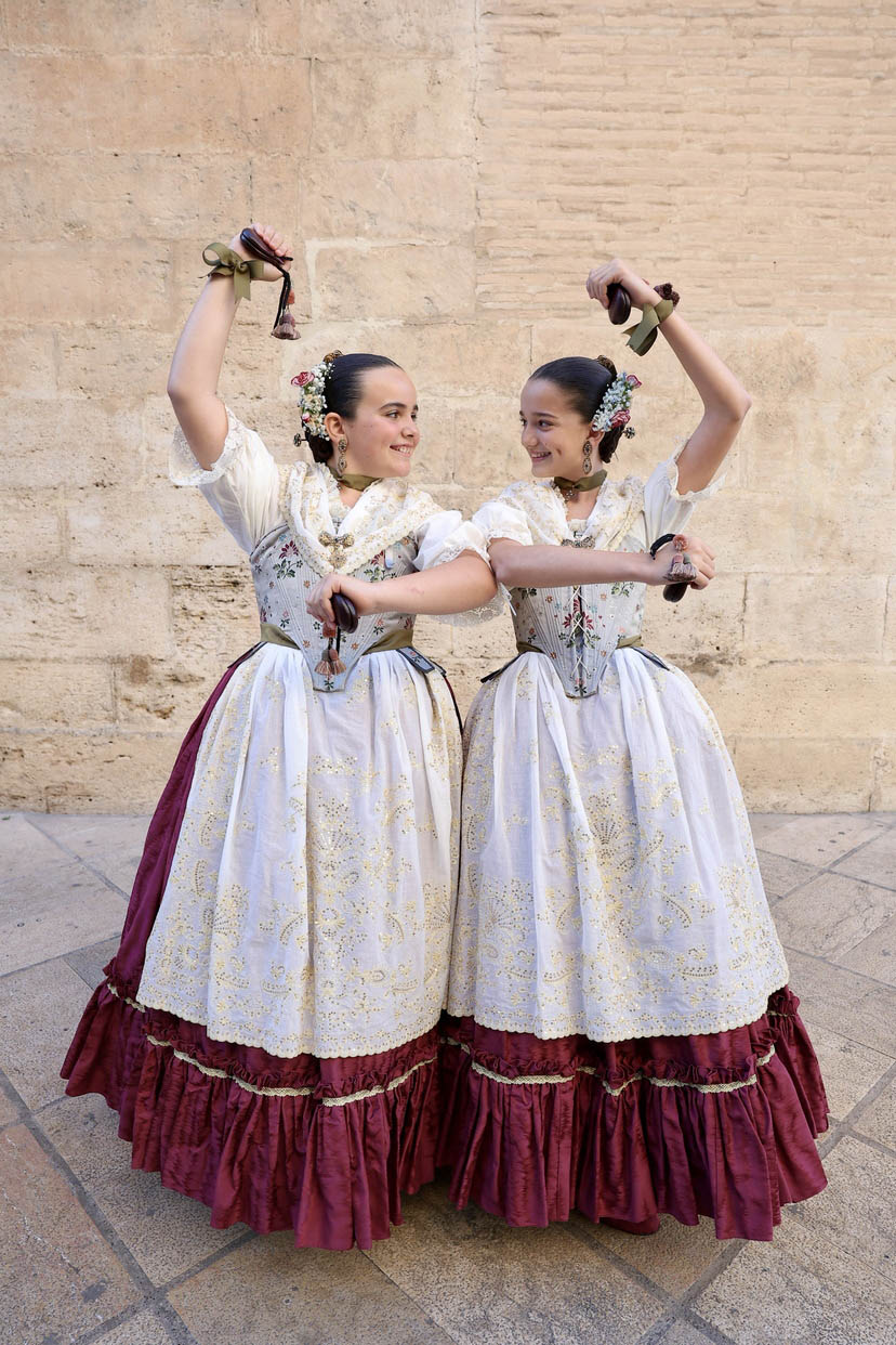 manteletas de fallera Artesania Viana