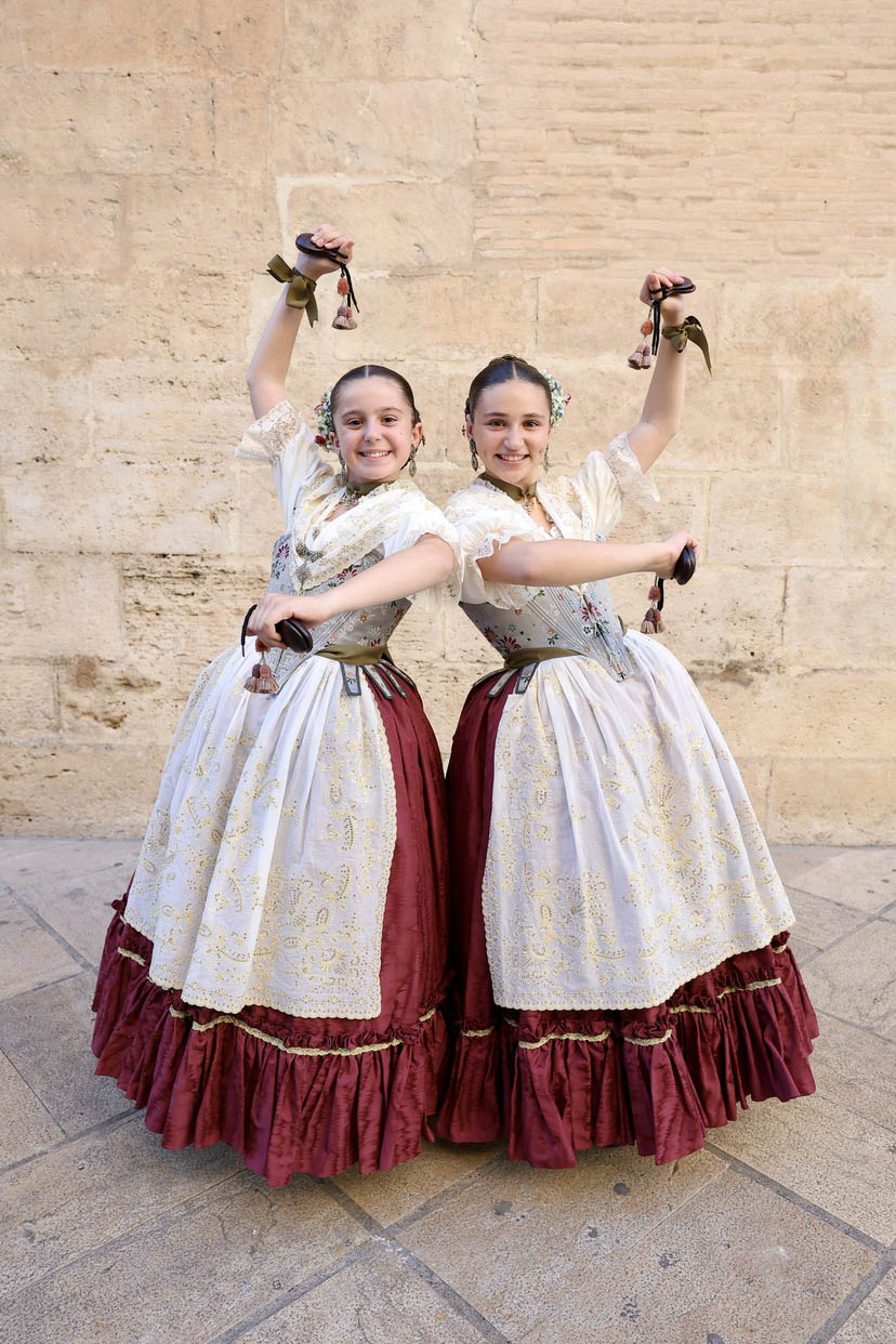 manteletas de fallera Artesania Viana