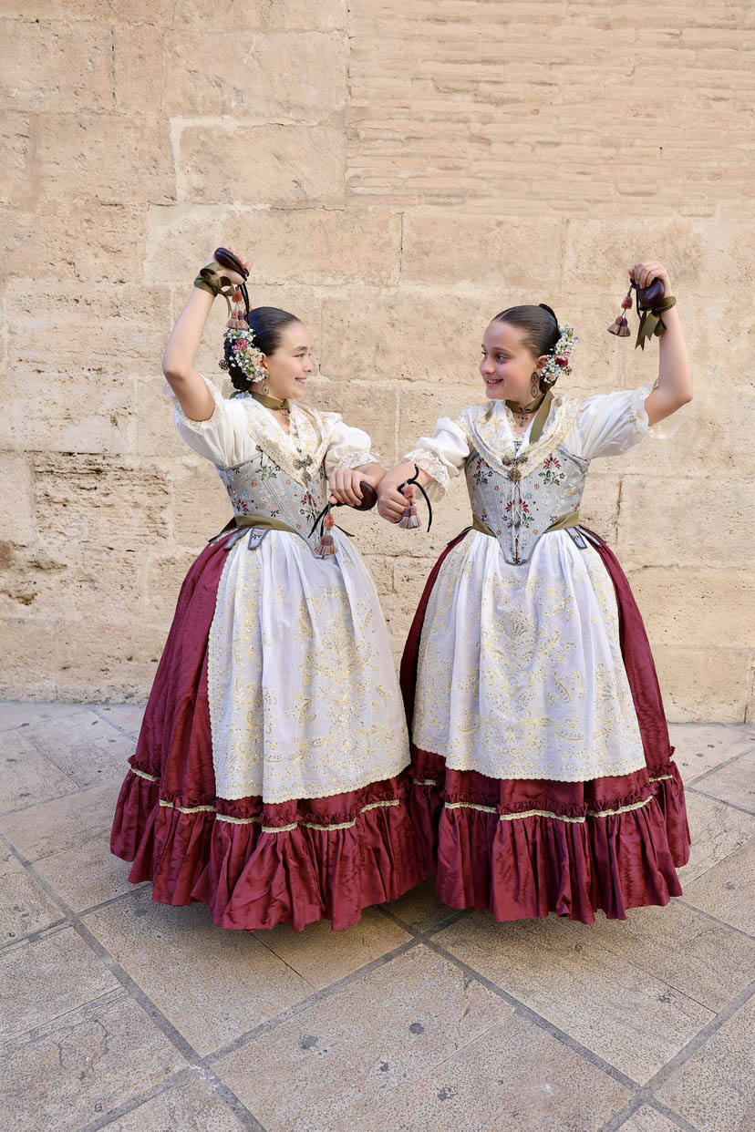manteletas de fallera Artesania Viana