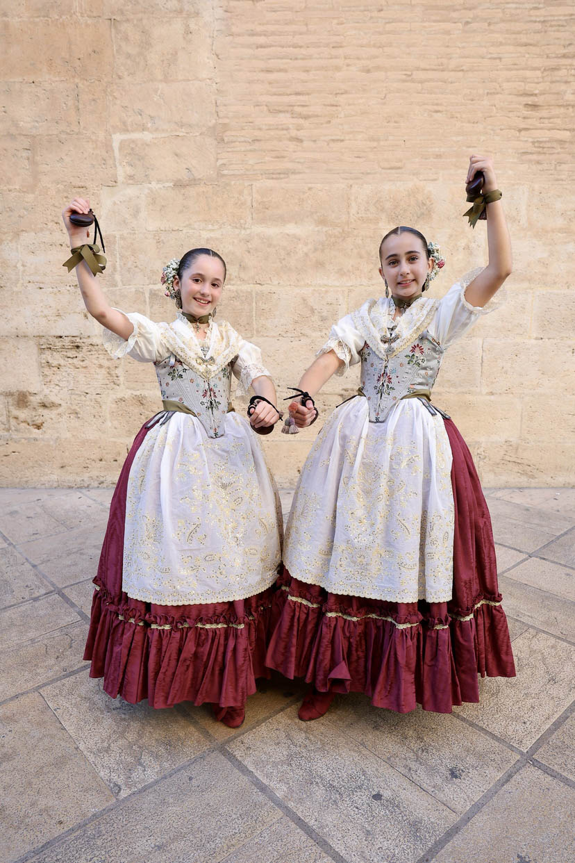 manteletas de fallera Artesania Viana