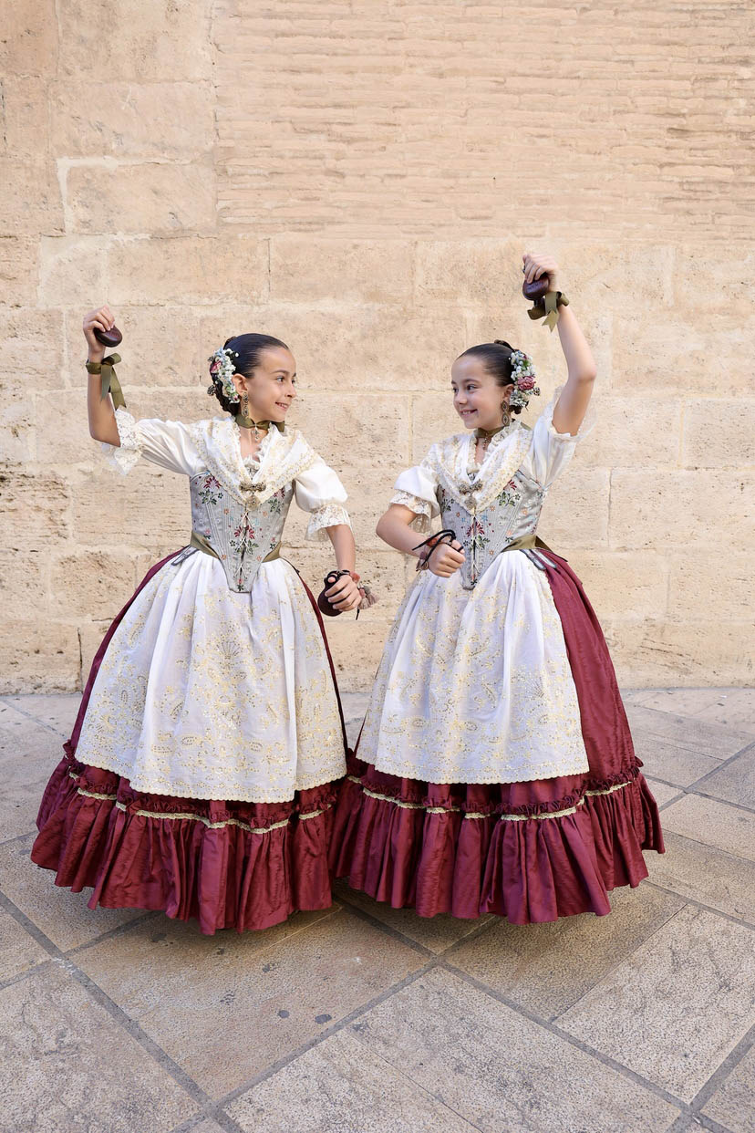 manteletas de fallera Artesania Viana