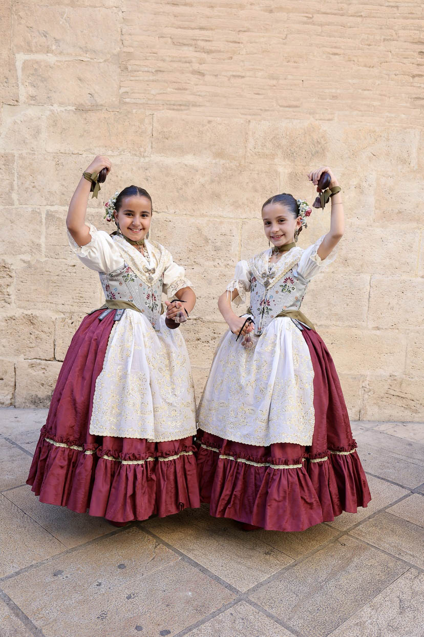 manteletas de fallera Artesania Viana