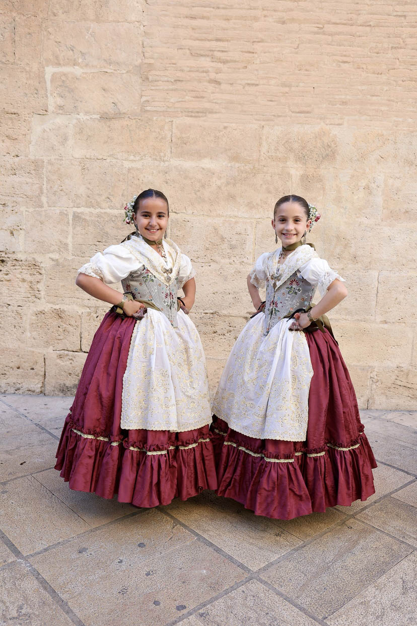 manteletas de fallera Artesania Viana